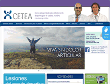 Tablet Screenshot of ceteatrauma.com